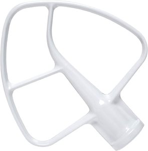 K45b Kit Chen Aid Gecoate Platte Klopper Compatibel Met 4.5-Qt <span class=keywords><strong>Mixer</strong></span> Kom Kantelkop Standaard Peddelbevestiging K45 K45ss Ksm75 Ksm90 - Product Image 1