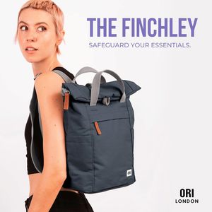 Free sample Large capacity, waterproof, roll-top, customized anti-theft <b>backpack</b> with <b>laptop</b> pocket for outdoor use - Product Image 5