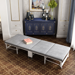 Canapé-<span class=keywords><strong>lit</strong></span> simple bon marché d'usine à vendre <span class=keywords><strong>avec</strong></span> cadre de <span class=keywords><strong>lit</strong></span> mobile en métal en acier bureau hôtel <span class=keywords><strong>avec</strong></span> <span class=keywords><strong>matelas</strong></span> <span class=keywords><strong>lit</strong></span> simple pliant portable - Product Image 3