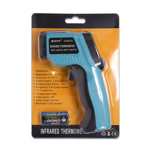 Thermomètre numérique industriel ZOYI GM550, pistolet de mesure de température ABS avec support OEM personnalisable - Product Image 6