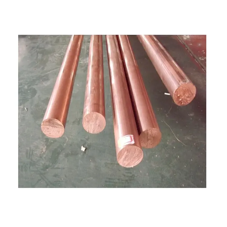 Pure Bronze Metal Pure Brass Rod Red Copper Round Bar Factory Price
