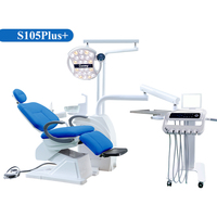 Fauteuil dentaire chirurgical S105Plus+ de luxe, fabriqué à Foshan