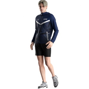 Sudadera con capucha y cremallera completa unisex de moda para hombre, con sublimación, para lucha libre, muestra - Product Image 5