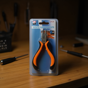 MNJ Pliers 1Pcs Orange Handle For Precision Work 12Pcs Pack - Product Image 3