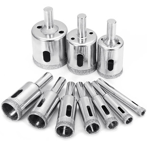 Image Diamond Core <b>Drill</b> <b>Bit</b> Set 6-50mm 15Pcs For Glass Marble Masonry Drilling - Product Image 5