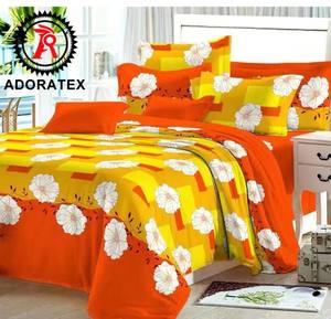 بيع بالجملة نوعية جيدة ورقة الفراش 4 قطع أفريقيا هيت اليد يشعر مجموعة - Product Image 6