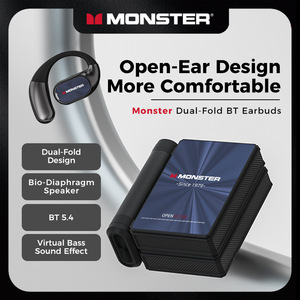 Écouteurs sans fil Bluetooth Monster Ac530, chargement de type C 5.0, pour le sport, le jeu, la course à pied, pour une utilisation transfrontalière - Product Image 2