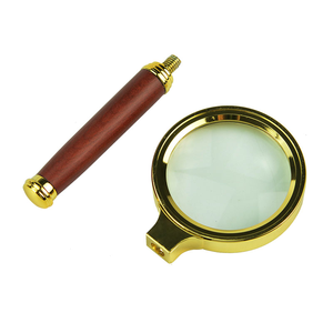 Vendita Diretta dalla Fabbrica <span class=keywords><strong>di</strong></span> <span class=keywords><strong>Lenti</strong></span> d'<span class=keywords><strong>Ingrandimento</strong></span> Portatili <span class=keywords><strong>di</strong></span> Alta Qualità <span class=keywords><strong>con</strong></span> <span class=keywords><strong>Lenti</strong></span> da 90mm e Manici in Legno - Product Image 5