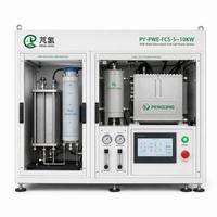 Sistema integrado de generación de energía por celda de combustible de electrólisis de agua PEM PY-PWE-FCS-5~10KW, equipo de prueba de energía de hidrógeno de circuito cerrado