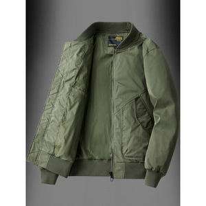 Veste de sport courte décontractée et légère, vintage, grande taille, personnalisable, veste de baseball tendance, style baseball ample, vêtements d'extérieur - Product Image 3