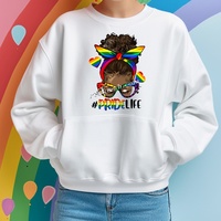 Pride Wholesale Transferts de presse à chaud DTF personnalisés Prêts à l'emploi Modèles d'impression pour T-shirts