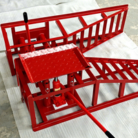 Cric de levage hydraulique réglable de 2 tonnes certifié CE meilleure vente rampe de dispositif de voiture en état neuf palan à faible quantité minimale de commande