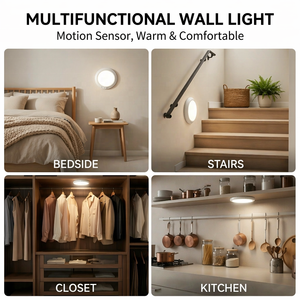 Modern Remote <strong>Motion</strong> 3CCT White ABS LED Sensor Light Dimmable Magnetic Wireless USB Ceiling Lamp Wall Mount 8000mAh Home Use - Product Image 6