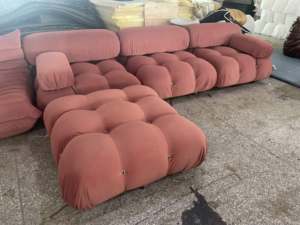 Muebles de Diseño Europeo Moderno de Lujo, Sofá Modular de Tela Mario Bellini, Muebles de Sala de Estar para el Hogar - Product Image 4