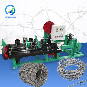Máquina OCEAN de alta velocidad para alambre de púas tipo concertina de doble torsión de Sudáfrica - Product Image 1