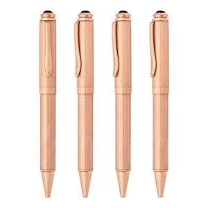 High Quality Luxury Rose Gold Business Ballpoint Pen Premium Custom Logo Metal Pens Perfect <b>Gift</b> for Business or Personal Use - Product Image 1