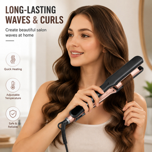 Arricciacapelli in Offerta con Tecnologia a Ioni Negativi, 6 Impostazioni di Temperatura, Riscaldamento Rapido, Voltaggio Universale per <span class=keywords><strong>Donne</strong></span> - Product Image 2