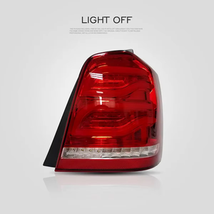 Phụ Kiện Xe Hơi đầy đủ Led Đuôi đèn cho TOYOTA <span class=keywords><strong>HIGHLANDER</strong></span> SUV 2001-2007 phía sau đuôi đèn lắp ráp DRL đỏ, chúng tôi loại - Product Image 4