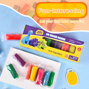 Chất Lượng Cao Cấp Mô Hình Playdough Đồ Chơi Các Nhà Sản Xuất Không Độc Hại Colourful Mềm Chơi Bột Polymer Đất Sét Đặt Trẻ Em - Product Image 5