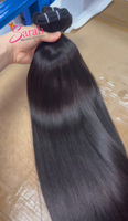 Lots de Cheveux Indiens Bruts Non Traités, Vierge, Alignés dans le Sens de la Cuticule, Provenant du Vietnam, Extensions de Cheveux Humains Vierges Indiens