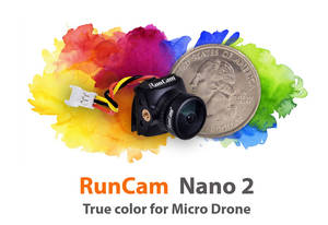 Cámara FPV RunCam Nano2/Nano3/Nano4 de 1/3 de pulgada 700TVL COMS con lente de 2.1mm para Drones de Carreras al por Mayor - Product Image 6