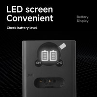 Chargeur de batterie OEM NP-BX1 avec port USB Micro USB et port Type-C pour appareils photo RX1R RX100M5 M4 M3 CX405 WX 350 X3000R – Vente en gros