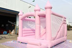 Castillo Inflable Comercial para Fiestas, Fácil <span class=keywords><strong>de</strong></span> Instalar, Tamaños Personalizables para Uso en Interiores y Exteriores, para Alquiler Corporativo - Product Image 3