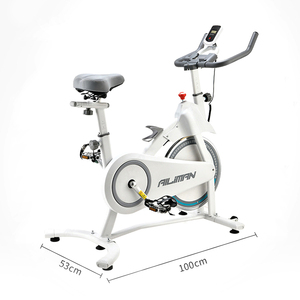 <span class=keywords><strong>Bicicleta</strong></span> estática con cojín de asiento cómodo, Pantalla digital y <span class=keywords><strong>Bluetooth</strong></span>, <span class=keywords><strong>bicicleta</strong></span> estacionaria para gimnasio en casa - Product Image 1