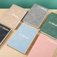 En gros Vintage Voyage Bureau A5 Journal Carnet Logo Personnalisé 100 Feuilles Relié En Cuir PU Pas Cher Cadeau pour Journal Scolaire