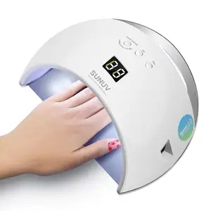 New arrivals Gel UV LED Nail đèn Nail Máy Sấy 48 Wát gel sơn móng tay UV LED ánh sáng với xách tay xử lý