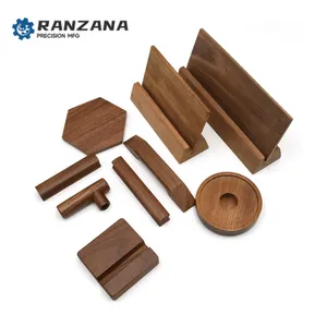 CNC Wood Engeraving Parts Custom Wood Carving Black Walnut Crafts Walnut CNC Wood Machine Spare Parts
