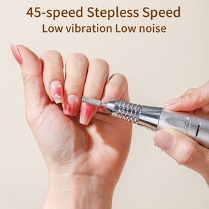 <span class=keywords><strong>Ponceuse</strong></span> à Ongles Électrique Portable Rechargeable 45000 tr/min pour Polissage des Ongles en Gel, <span class=keywords><strong>Manucure</strong></span> à Domicile et Salon - Product Image 2