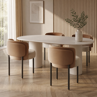 Chaises inclinables italiennes légères de luxe commerciales de café meubles de salon à la maison chaise de salle à manger