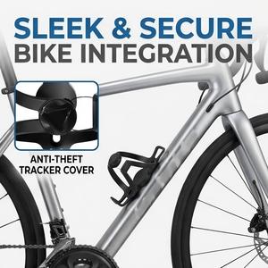 Support de bouteille d'eau pour vélo BRIVIGA avec support antivol pour Airtag, support de suivi caché, en nylon réglable, porte-gobelet pour vélo - Product Image 3