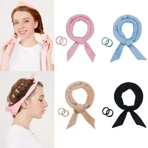 Al por mayor: Bandas para la cabeza con rodillo, sin calor, para rizar el cabello sin esfuerzo, suaves para dormir, formadores de ondas, herramientas de peinado - Product Image 2
