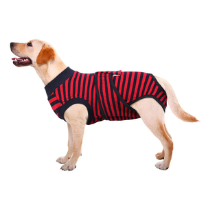 Combinaison de récupération post-opératoire durable en coton <span class=keywords><strong>pour</strong></span> animaux de compagnie, vêtement anti-anxiété <span class=keywords><strong>pour</strong></span> chien, alternative au collier de protection, vente en gros - Product Image 6