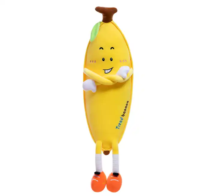 soft stuffed trend banana mood plush