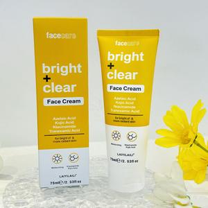 Crema <span class=keywords><strong>Facial</strong></span> Iluminadora y Limpiadora Más Vendida, 75 ml. Crema Hidratante Iluminadora con Ácido Salicílico, Ácido Tranexámico - Product Image 2