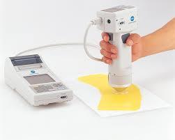 CR-400 เครื่องวัดโครมาซิลิคอนแบบพกพา ตัวเครื่องอะลูมิเนียม พร้อมการสอบเทียบแบบอัลตราโซนิก  พร้อมแท่งปรับมุม 1 จุด - Product Image 4