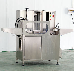 Máquina de corte superior e inferior de piña industrial Máquina peladora y descorazonadora de piña - Product Image 3