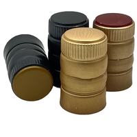 Bouchon en plastique et aluminium avec boule de verre à l'intérieur pour les bouteilles de whisky