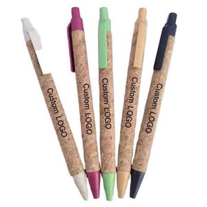Stylo à bille en papier kraft recyclable avec logo Ys865, cadeau d'entreprise pour les activités commerciales, stylo en carton pour la promotion - Product Image 1