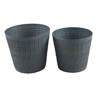 Pot Bunga Logam Gaya Industrial Terlaris dengan Desain Modern untuk Dekorasi Rumah Indoor Outdoor Tersedia Untuk Dijual