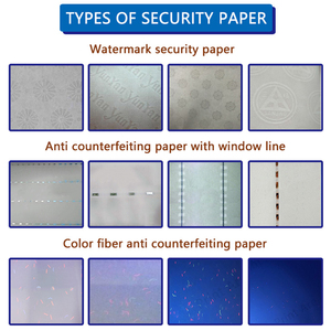 Papier à filigrane personnalisé, certificat de sécurité, papier à filigrane de sécurité, impression de certificat de sécurité avec numéro PIN - Product Image 4