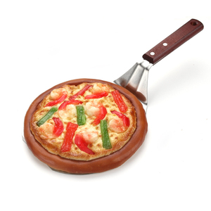 Outil de pâtisserie YINHAO, <span class=keywords><strong>pelle</strong></span> à <span class=keywords><strong>pizza</strong></span> en acier inoxydable <span class=keywords><strong>pour</strong></span> <span class=keywords><strong>pizza</strong></span> maison, spatule, <span class=keywords><strong>pelle</strong></span> à gâteau, <span class=keywords><strong>support</strong></span> à gâteau avec manche en bois - Product Image 1