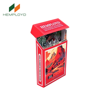 Boîte à cigarettes d'emballage pré-rouleau de papier de haute qualité à bas prix avec logo personnalisé