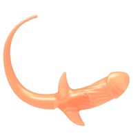 GO Plug anal vibrant SM en TPE, thème renard, pour usage adulte, jouet alternatif pour costume de soumission canine