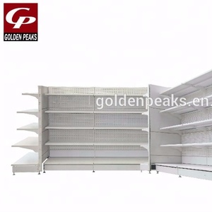 Estante tipo góndola para supermercado, estante de exhibición - Product Image 1