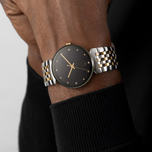 Reloj de Pulsera HANNAH MARTIN, Fabricante de Relojes con Logotipo Personalizado, Reloj Minimalista para Hombre, Clásico de Negocios, de Acero Inoxidable, con Fecha - Product Image 2