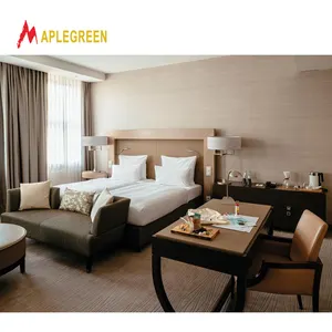 Modern motel 6 hotel kamar tidur murah furnitur hotel buatan khusus